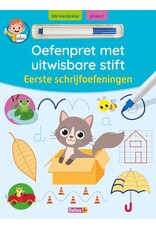 Deltas Oefenpret met uitwisbare stift - Eerste schrijfoefeningen