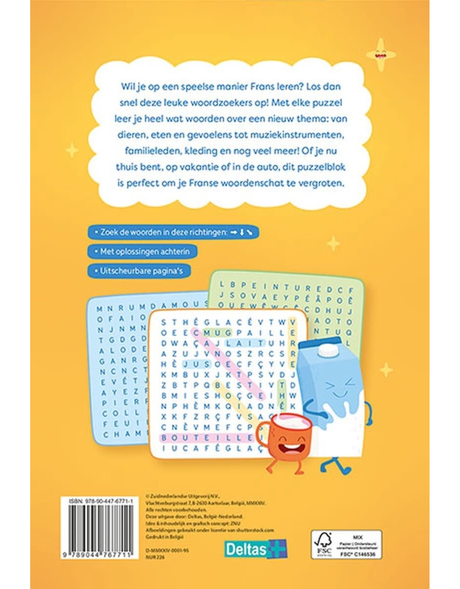Deltas Woordzoekers "Ik leer Frans!"