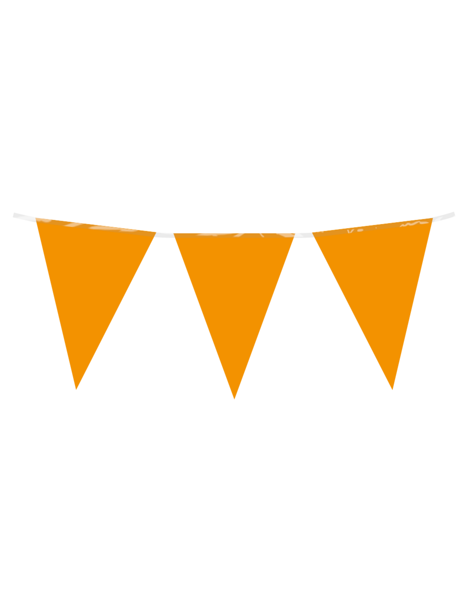 pd party Vlaglijn Uni Oranje 50 meter