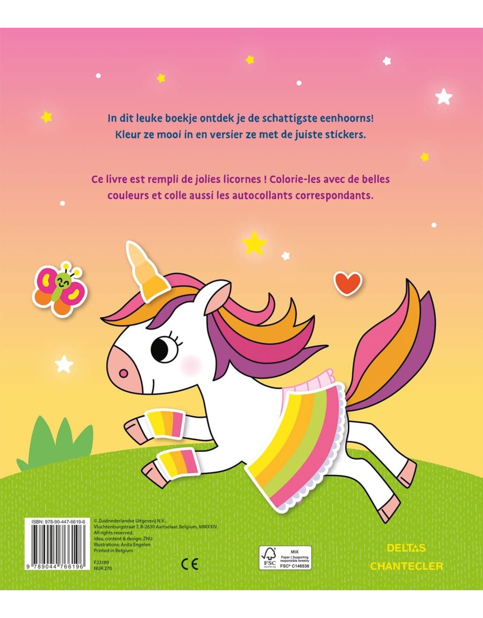 Deltas Unicorn Sticker Parade