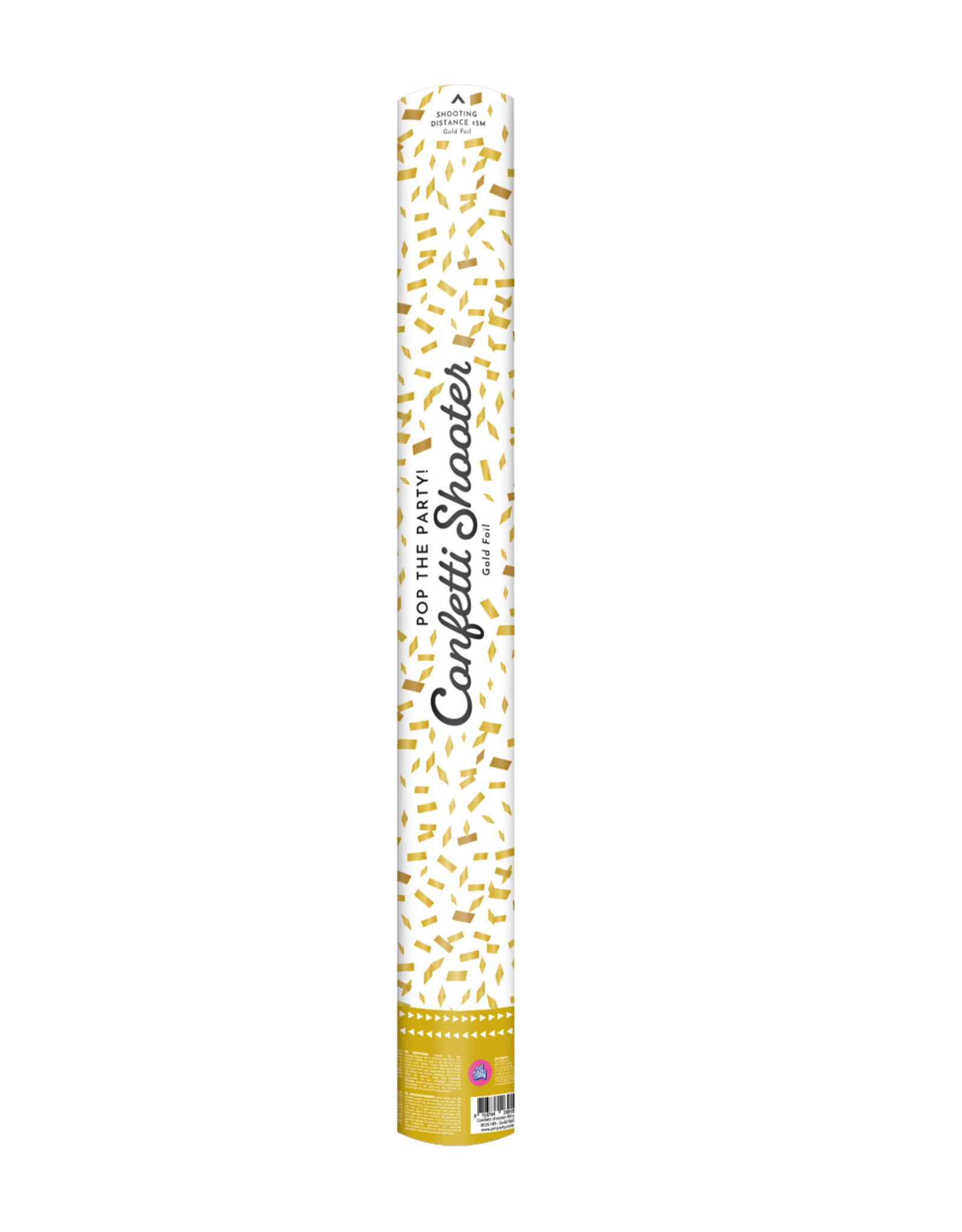 pd party Confetti Shooter 60 cm - Gold Foil