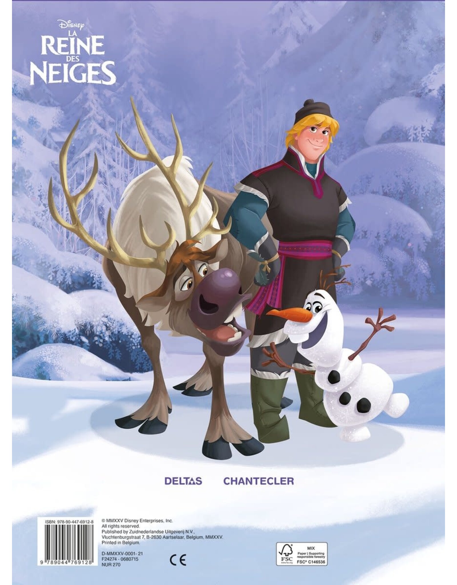 Deltas Disney Frozen Color