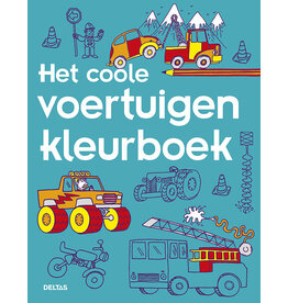 Deltas Het coole voertuigen kleurboek