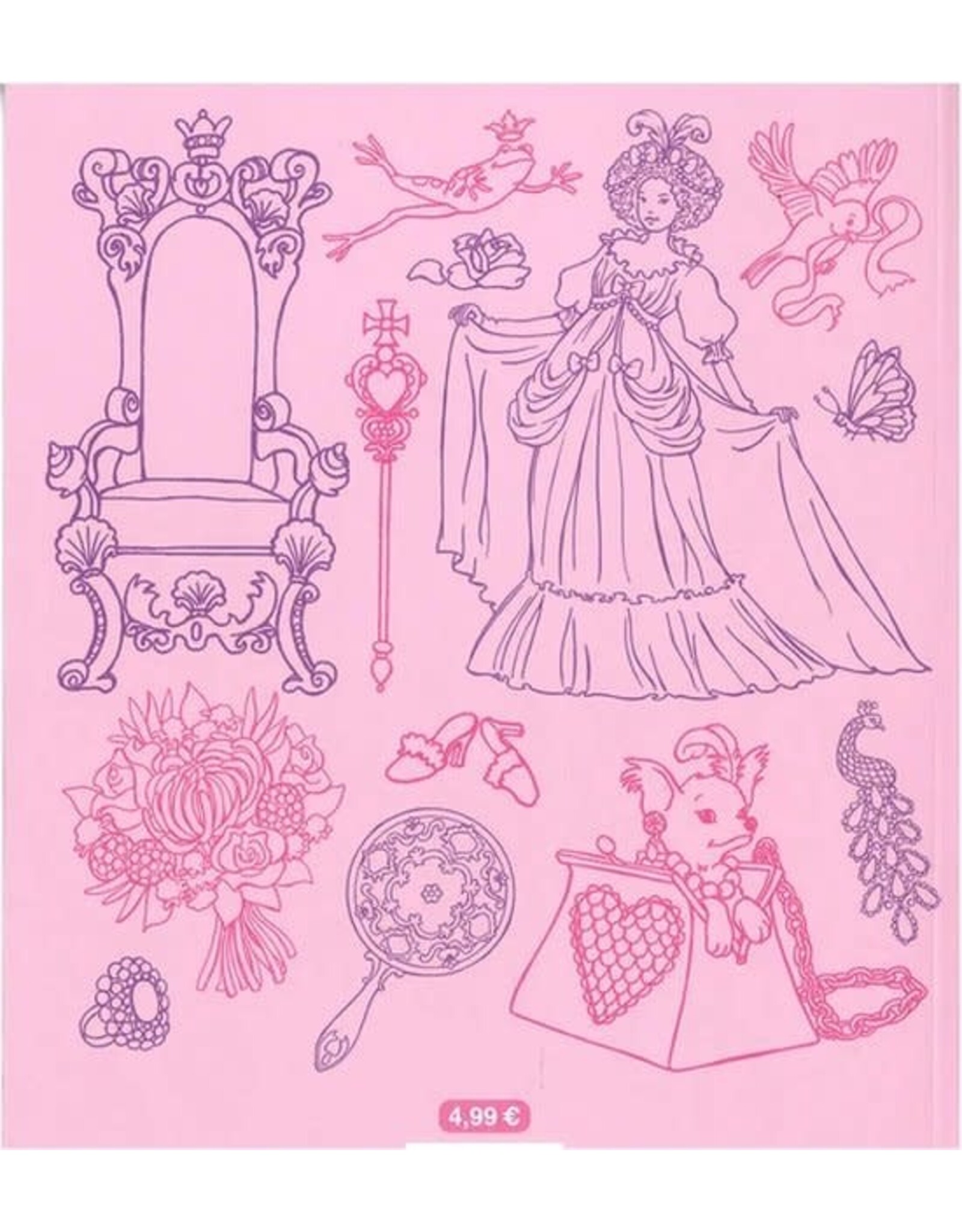 Deltas Het mooie prinsessen kleurboek