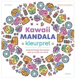 Deltas Kawaii Mandala Kleurpret