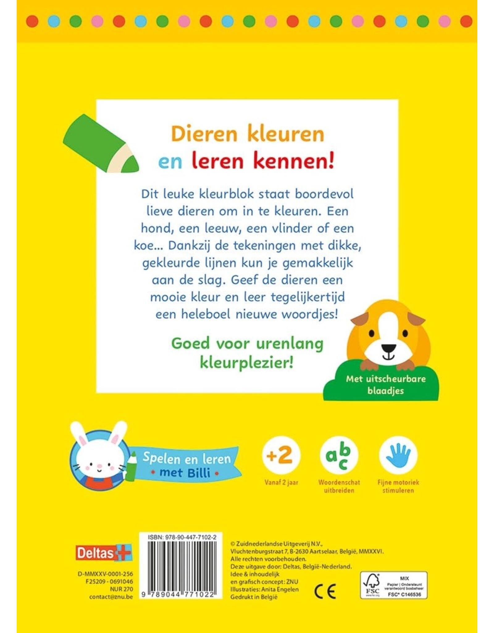 Deltas Lieve dieren kleurenpret