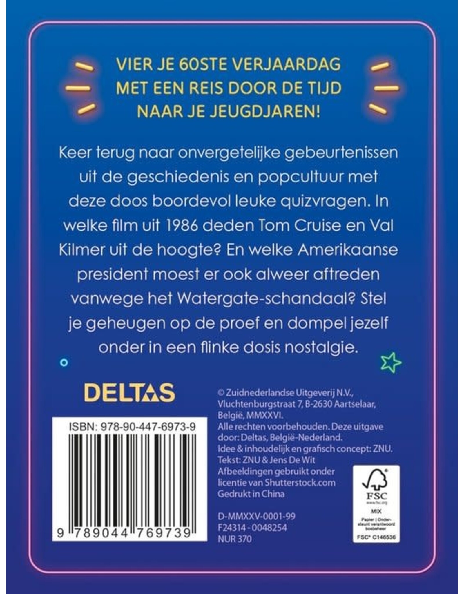 Deltas Quiz - Hoera 60 Jaar!