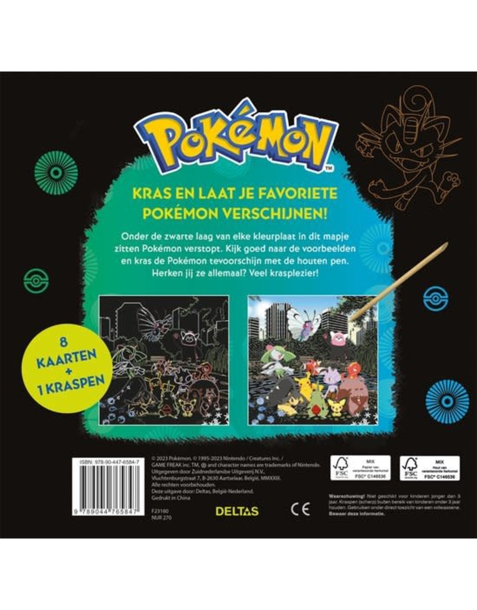 Deltas Pokémon Kraskaarten