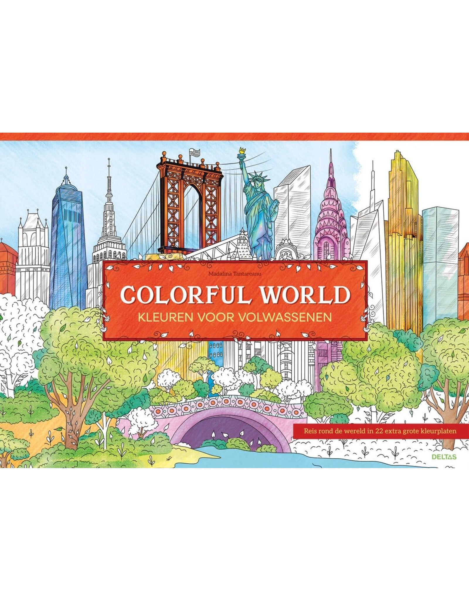 Deltas Colorful World - Kleuren voor Volwassenen