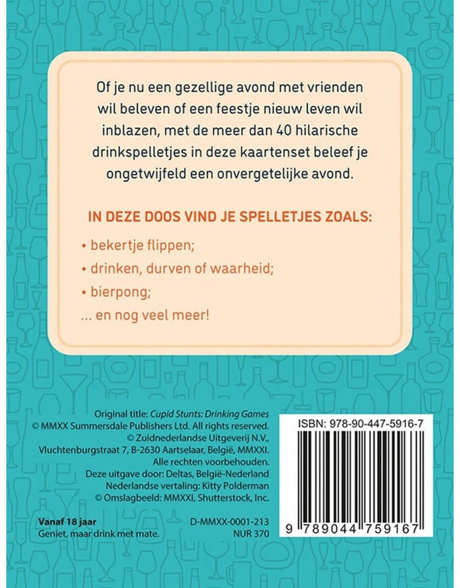 Deltas Adults Only Drinkspelletjes