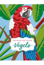 Deltas Kleurplaten op nummer - Vogels