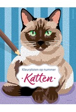 Deltas Kleurplaten op nummer - Katten