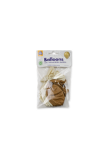 pd party Balloons Gold/White