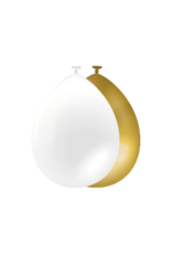 pd party Balloons Gold/White