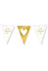 pd party Party Flags Foil - Just Married