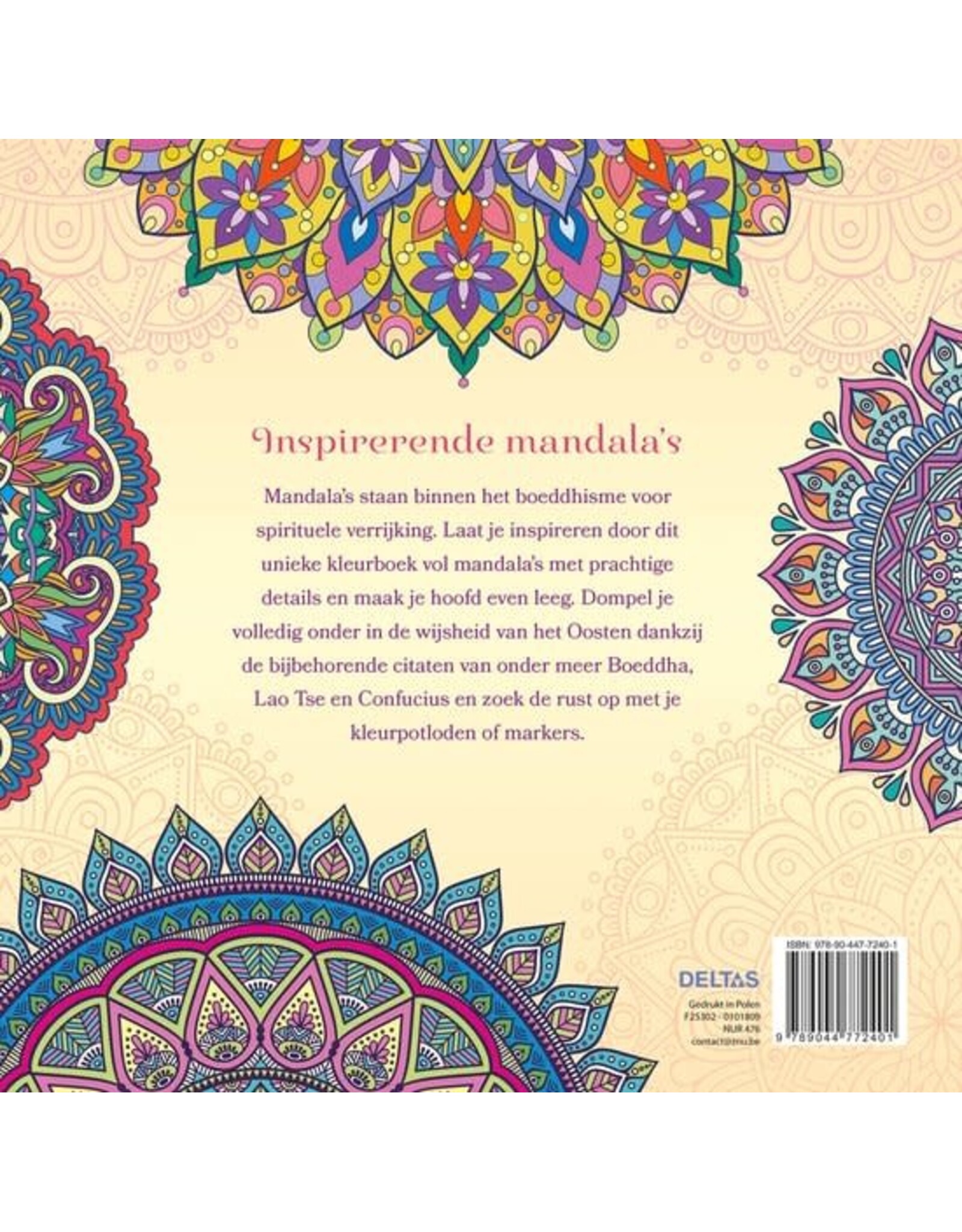 Deltas Kleuren voor Volwassenen “Mandala"