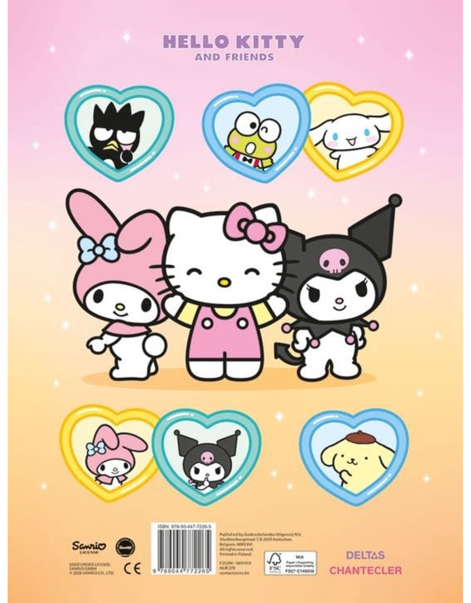 Deltas Hello Kitty Color Parade