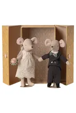 Maileg Mum & Dad Wedding Mice in Box