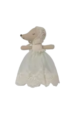 Maileg Baby Mouse in Gown - Mint