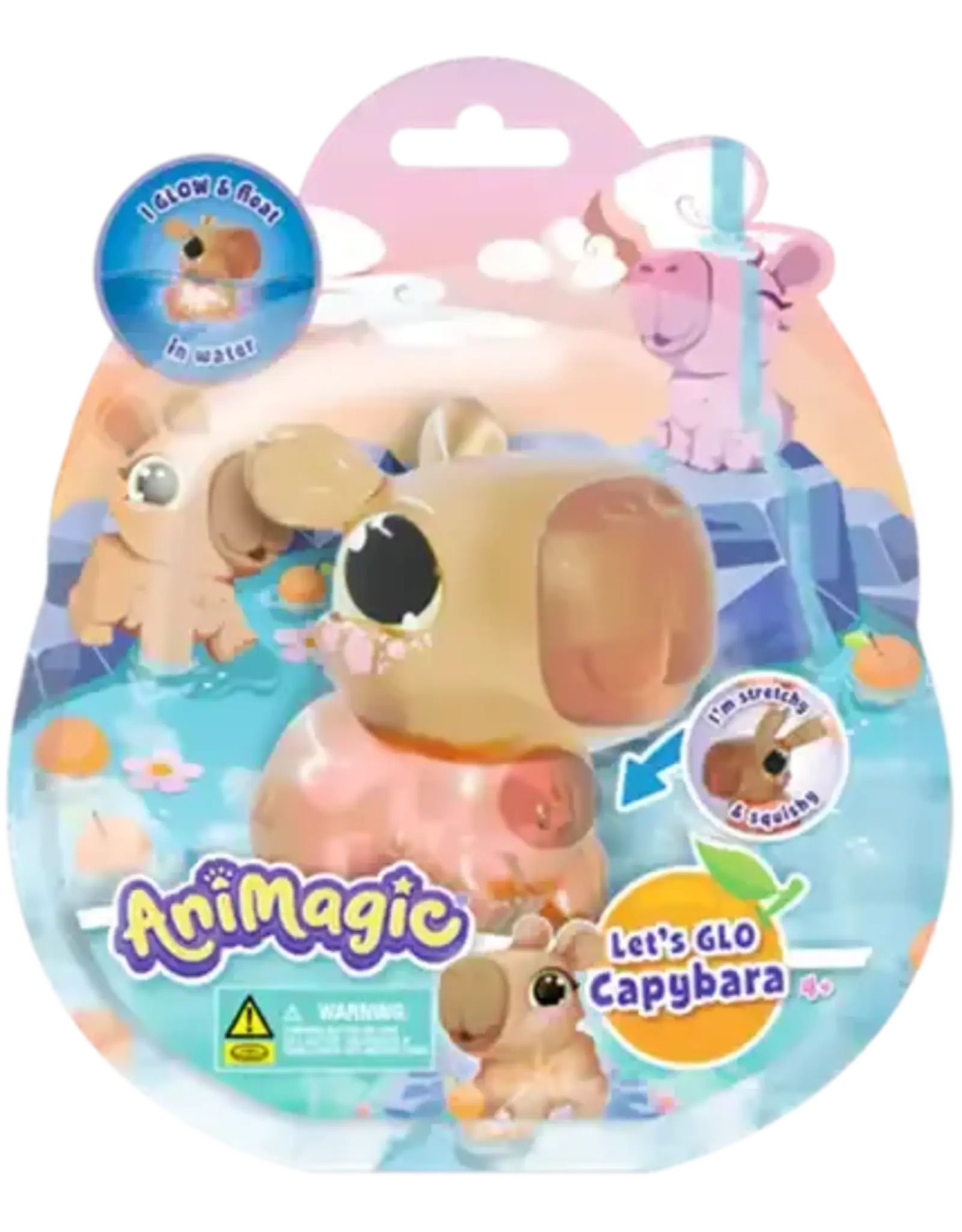 Animagic Let's Glo Capybara Brown