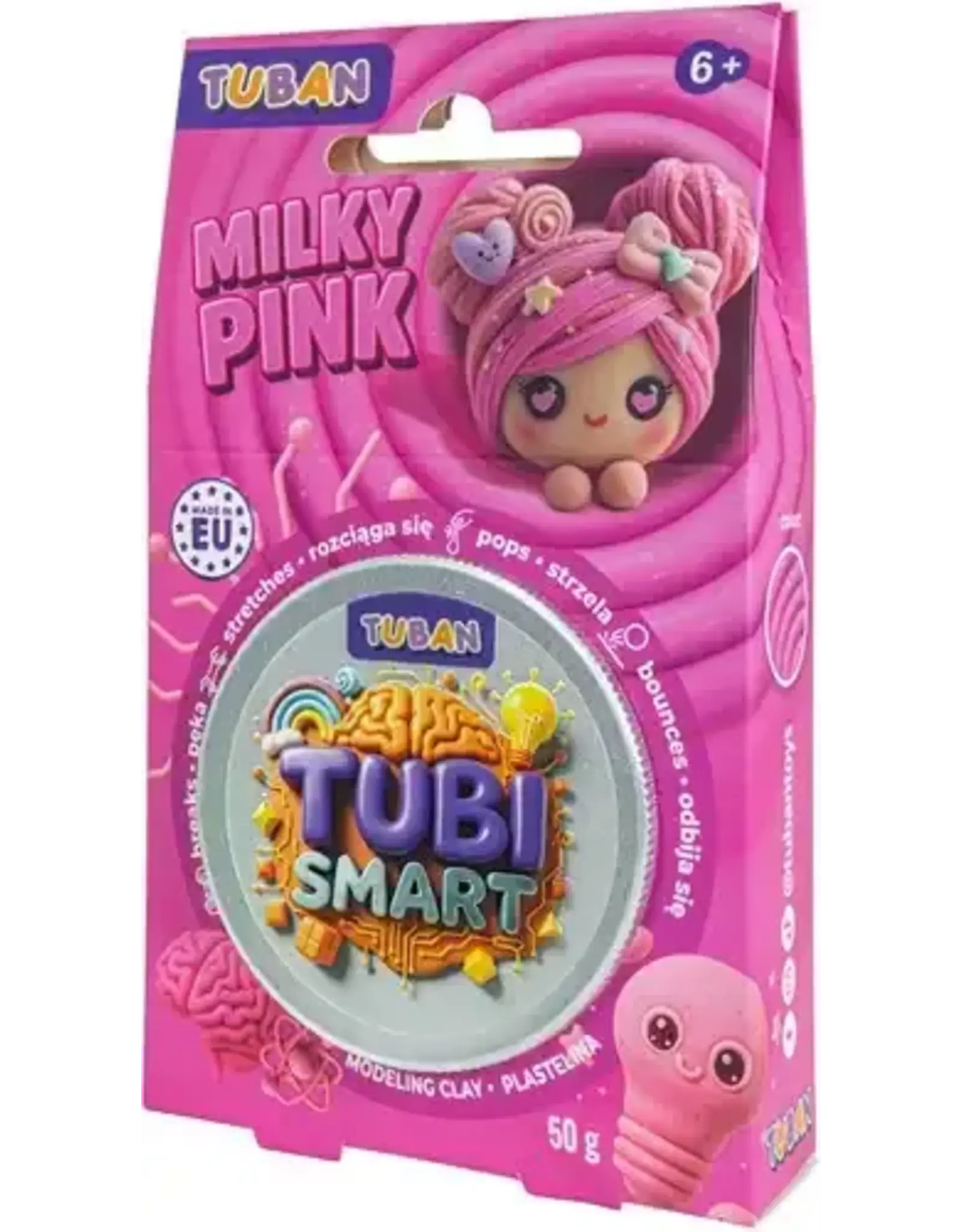 Tubi Smart Modelling Clay Milky Pink