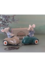Maileg Car Mouse - Dark Green