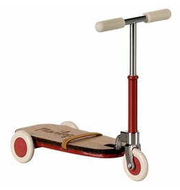 Maileg Kick board Mouse - Red