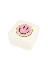 Schönes Schenken Sieradendoosje “Smiley” wit