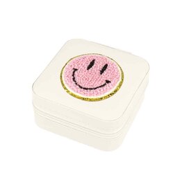 Schönes Schenken Sieradendoosje “Smiley” wit