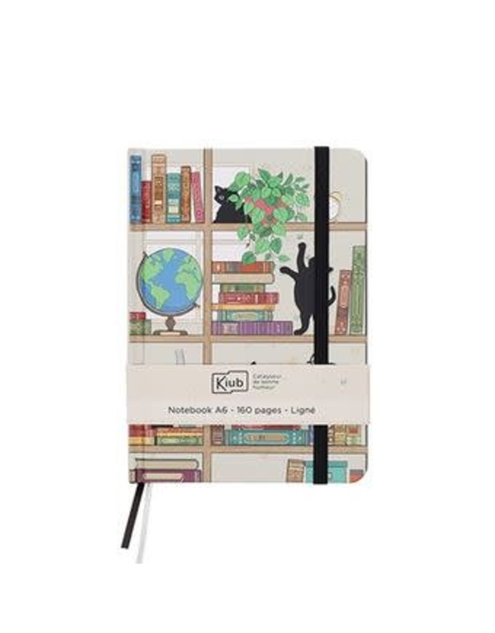 BugArt A6 Notebook BugArt “Bookcase Kitties”
