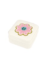 Schönes Schenken Sieradendoosje “Bloem” wit