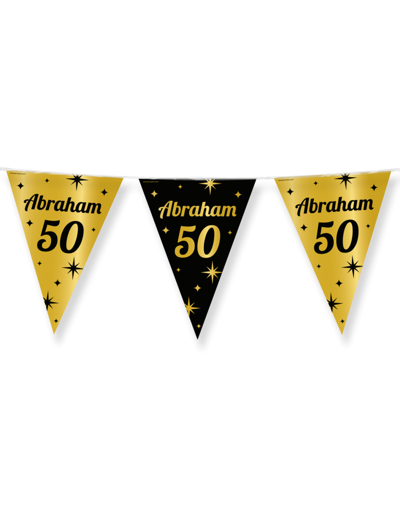 pd party Party Flags Foil - 50 Abraham