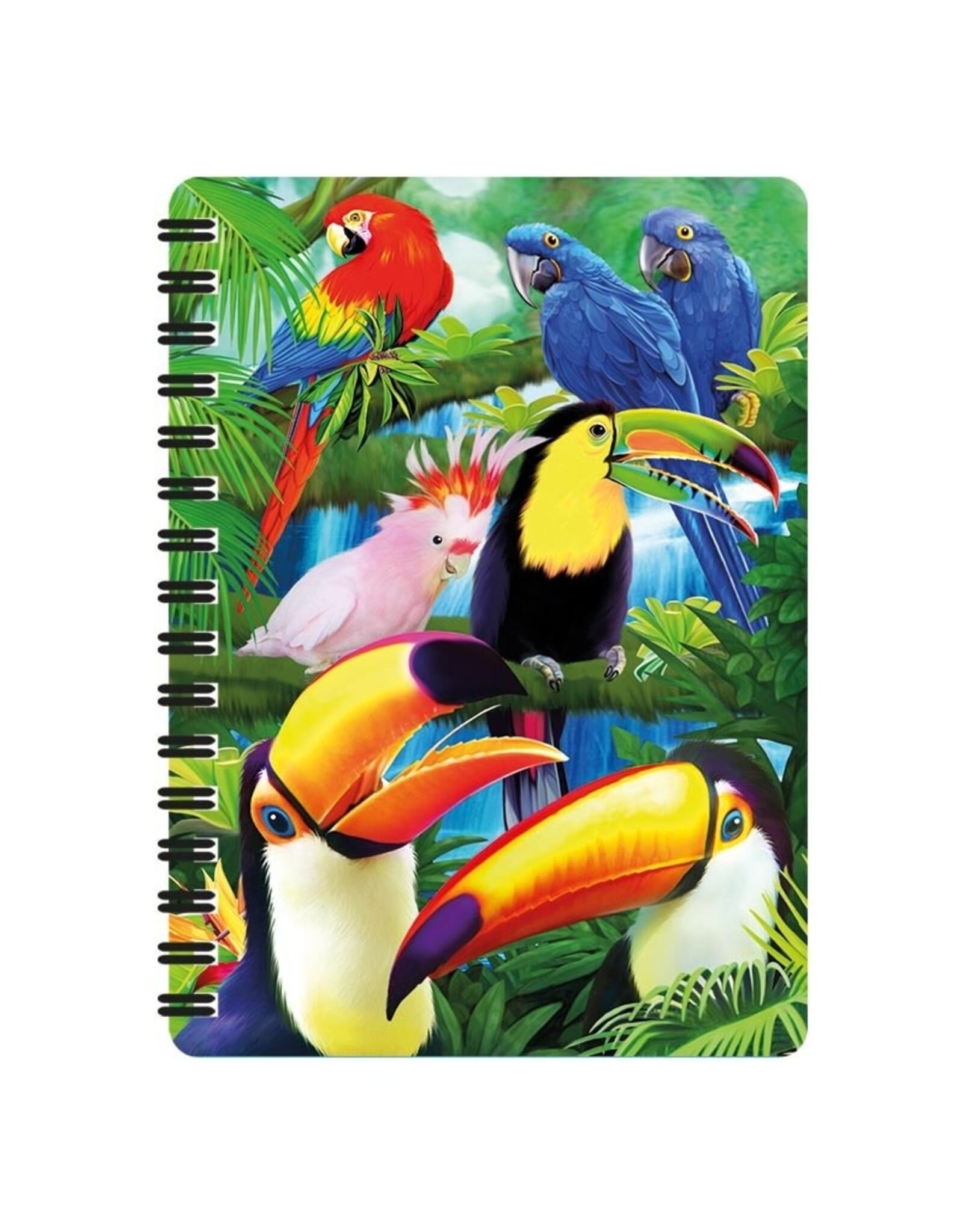 3D Notebook Toucan Paradise