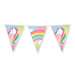 pd party Party Flags foil - Unicorn