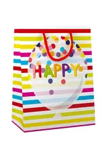 Geschenktas “Happy Confetti" medium