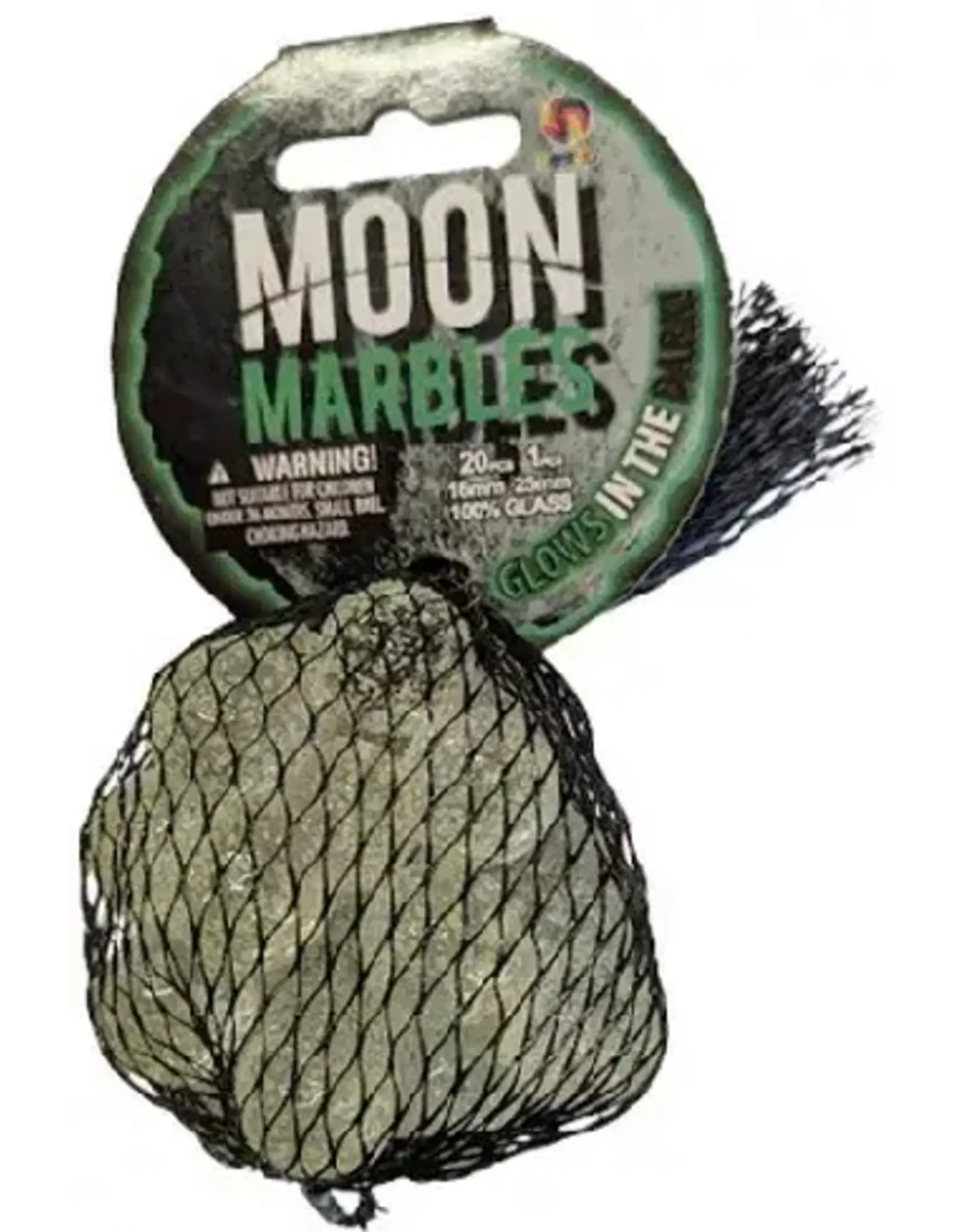 Moon glow in the dark knikkers