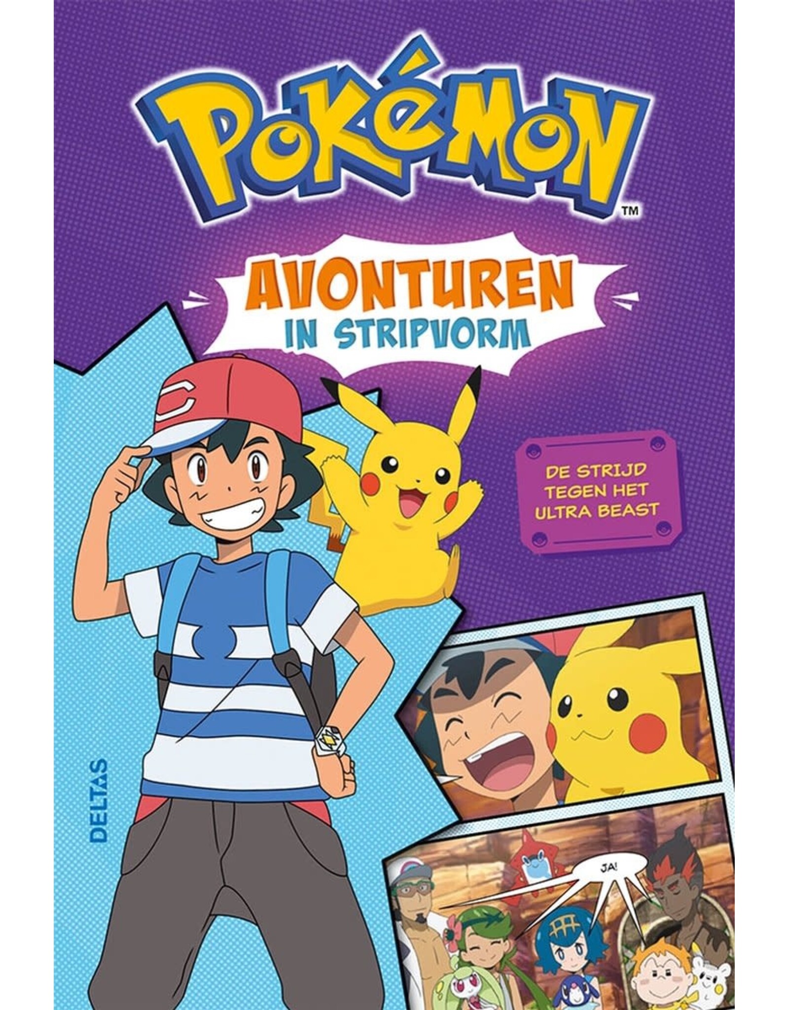 Deltas Pokémon avonturen in stripvorm - De strijd tegen het ultra beast