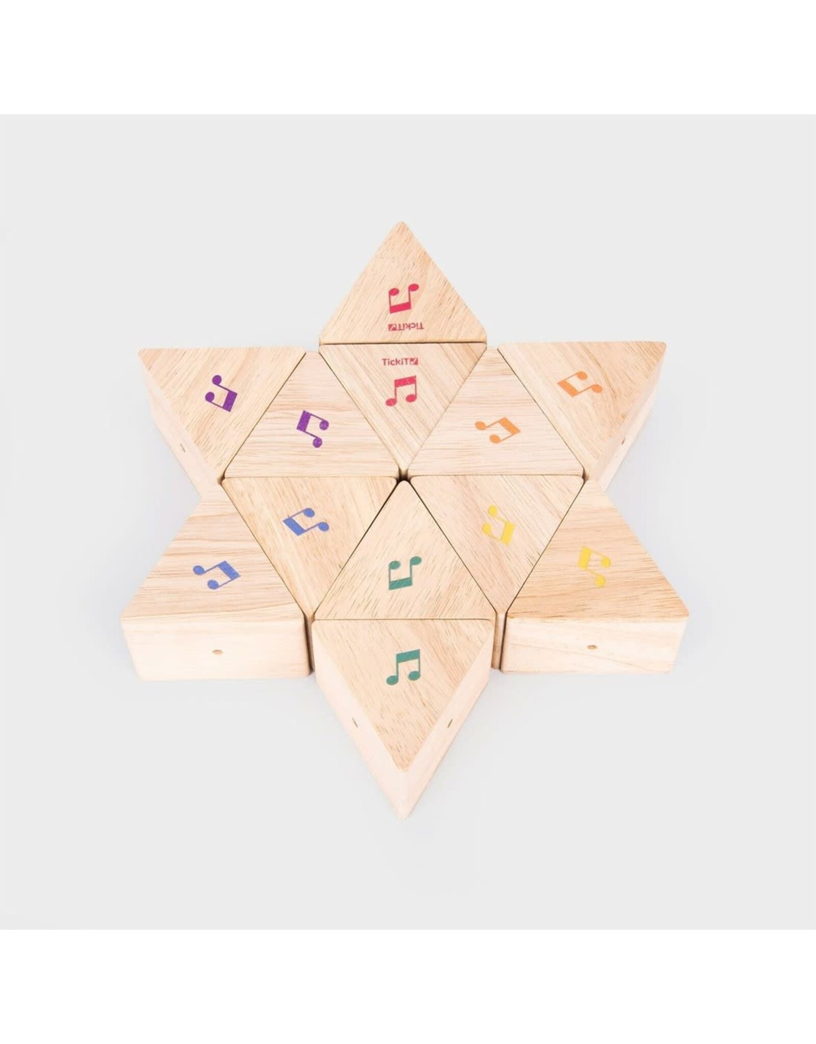 Tickit Wooden Sound Prisms