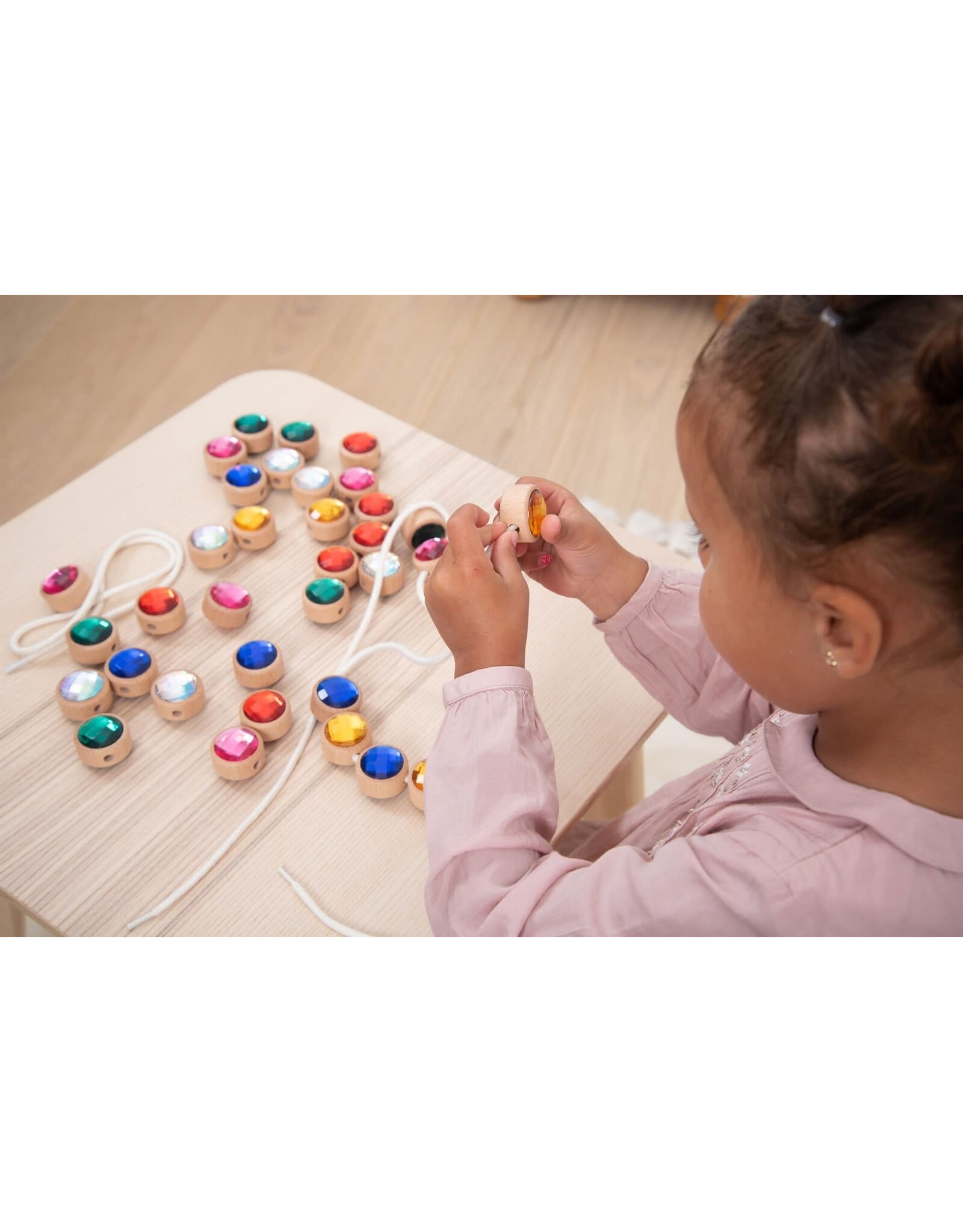 Tickit Wooden Lacing Jewels