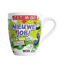 pd party Cartoonmok Nieuwe Job
