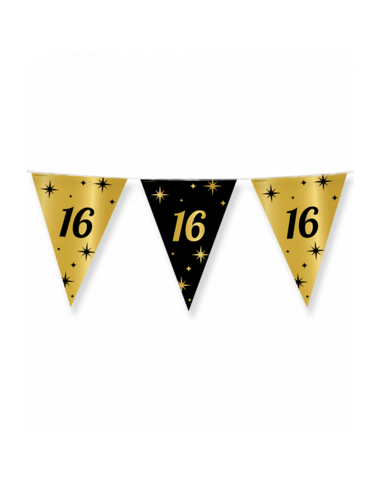 pd party Classy Party Flags Foil met Leeftijd