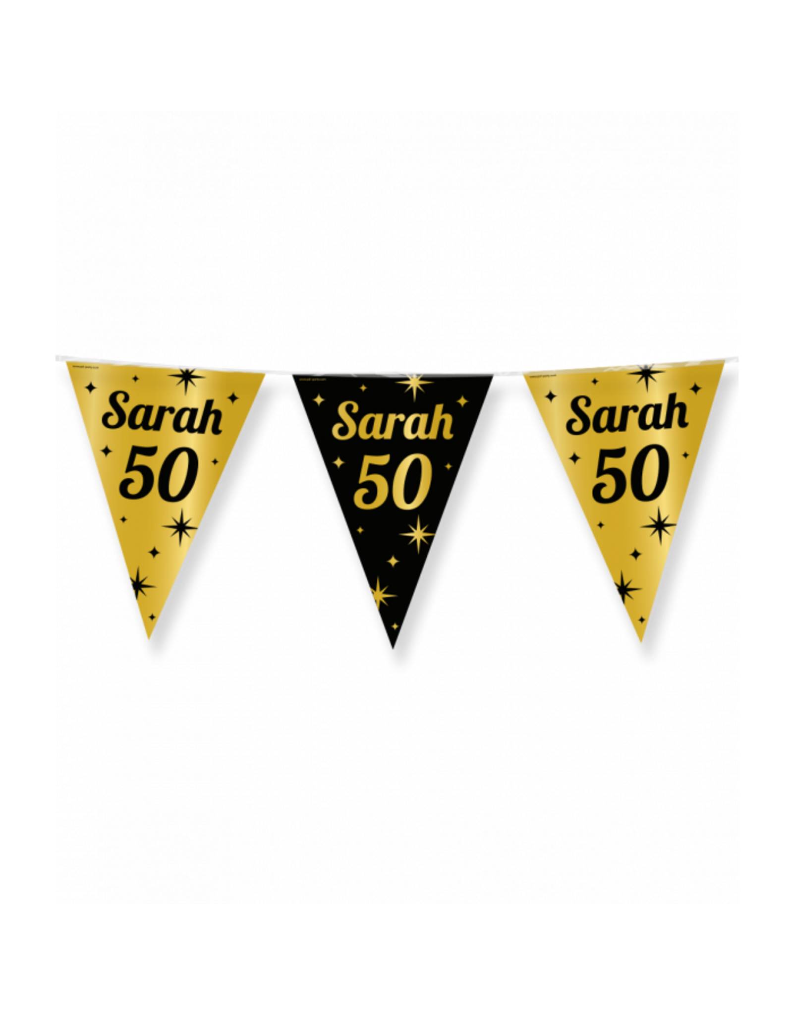 pd party Classy Party Flags Foil met Leeftijd