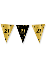 pd party Classy Party Flags Foil met Leeftijd