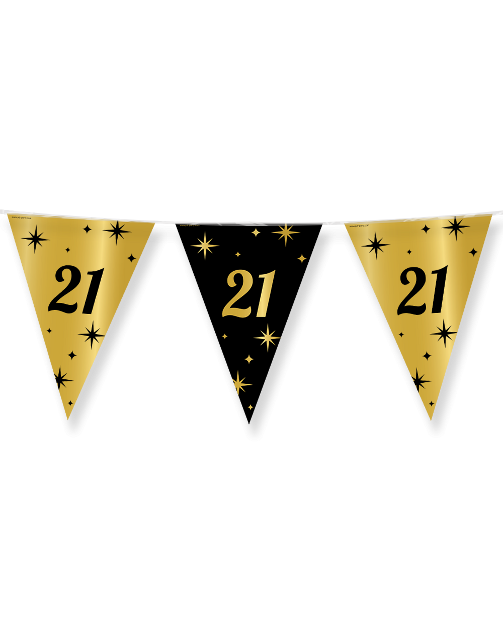 pd party Classy Party Flags Foil met Leeftijd