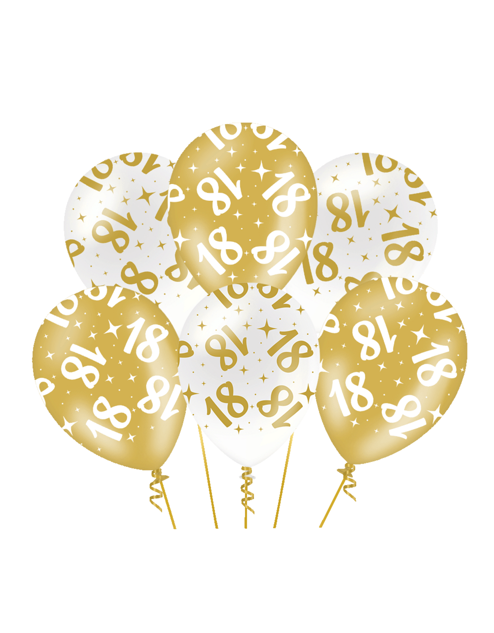 pd party Fancy Party Balloons met Leeftijd