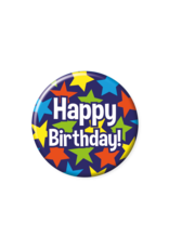 pd party Button Small "Happy Birthday"