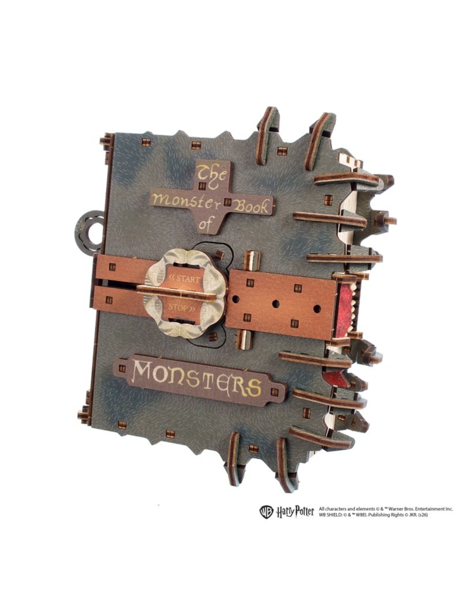 Ugears Houten Modelbouw - Monster Book of Monsters Harry Potter