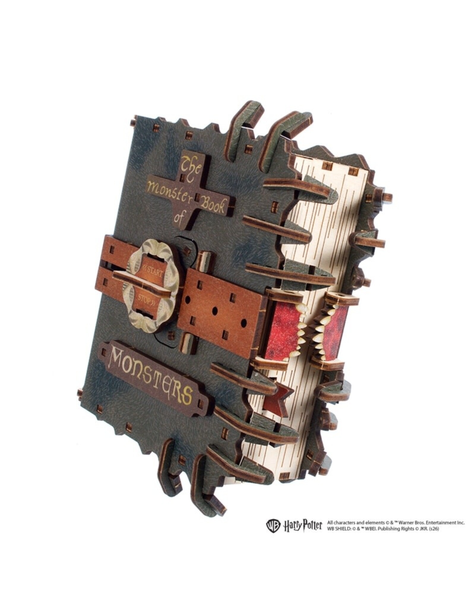 Ugears Houten Modelbouw - Monster Book of Monsters Harry Potter