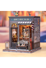 CuteBee DIY Miniature House "John's Hair Salon"