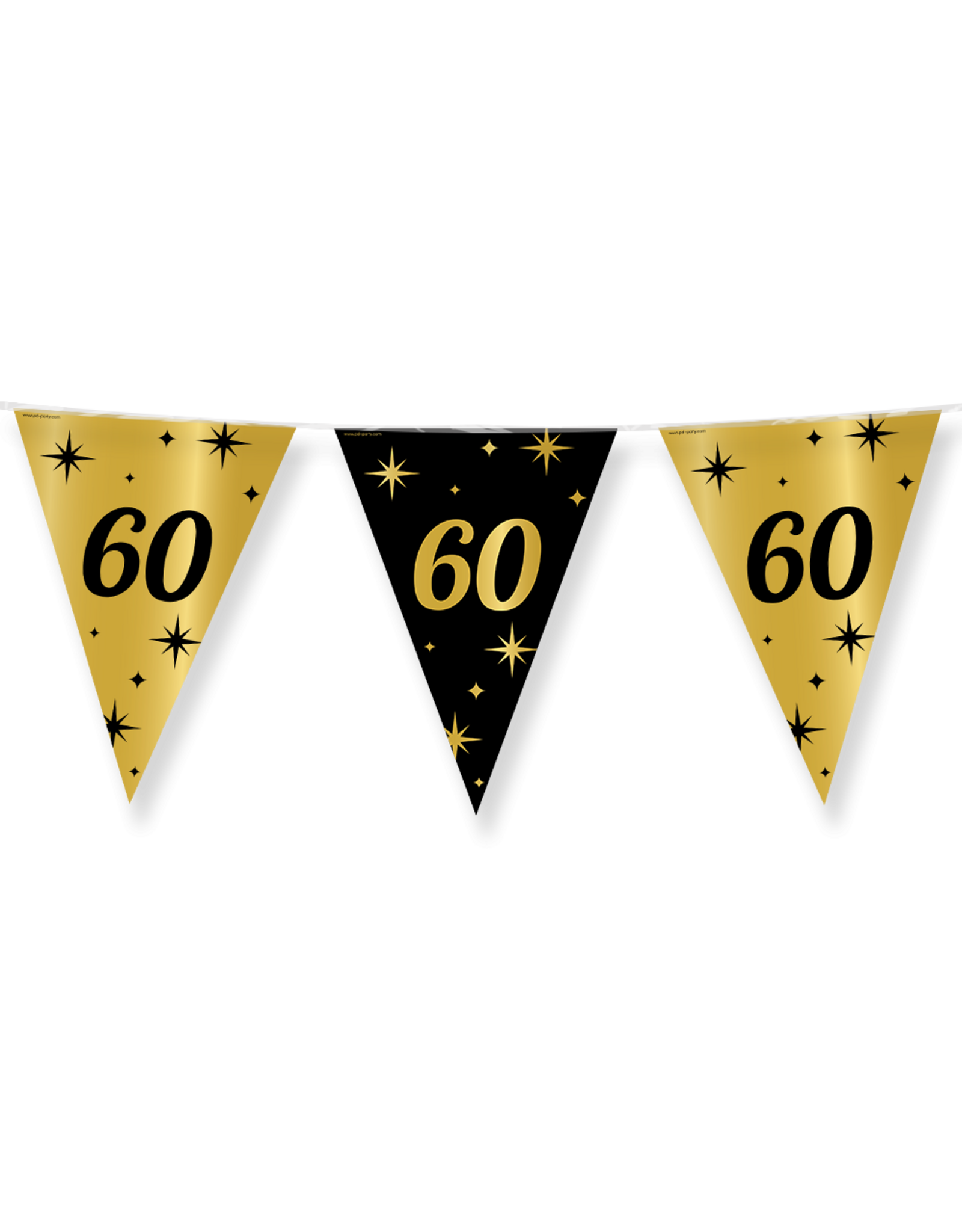 pd party Classy Party Flags Foil met Leeftijd